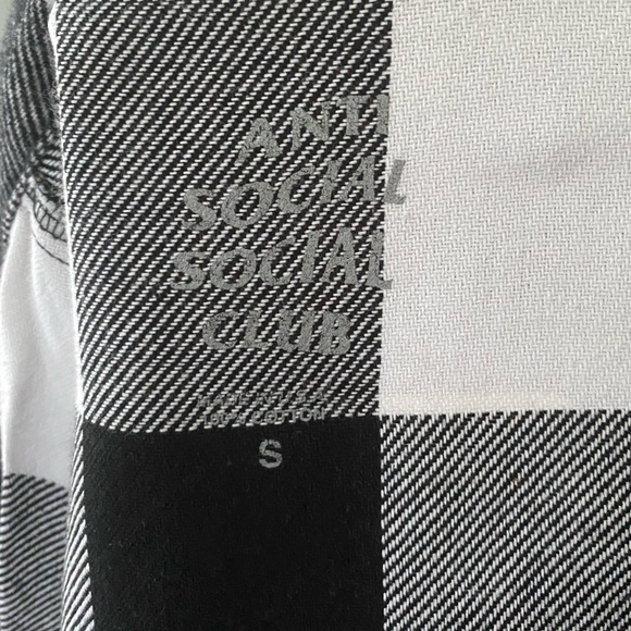 Antisocial Social Club Flanel Shirt